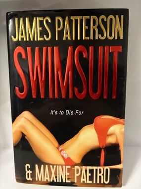 📚 3/$25 📚 James Patterson Swimsuit Hardcover Book